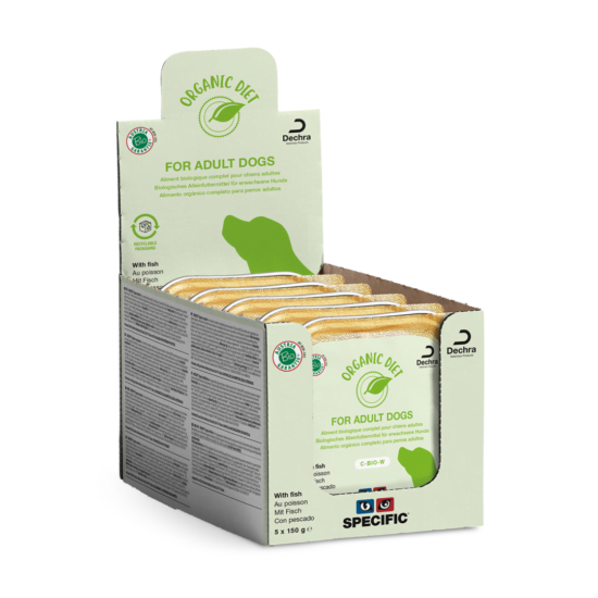 Organic with Fish SPECIFIC C-BIO-W with Fish 5 X 150 g